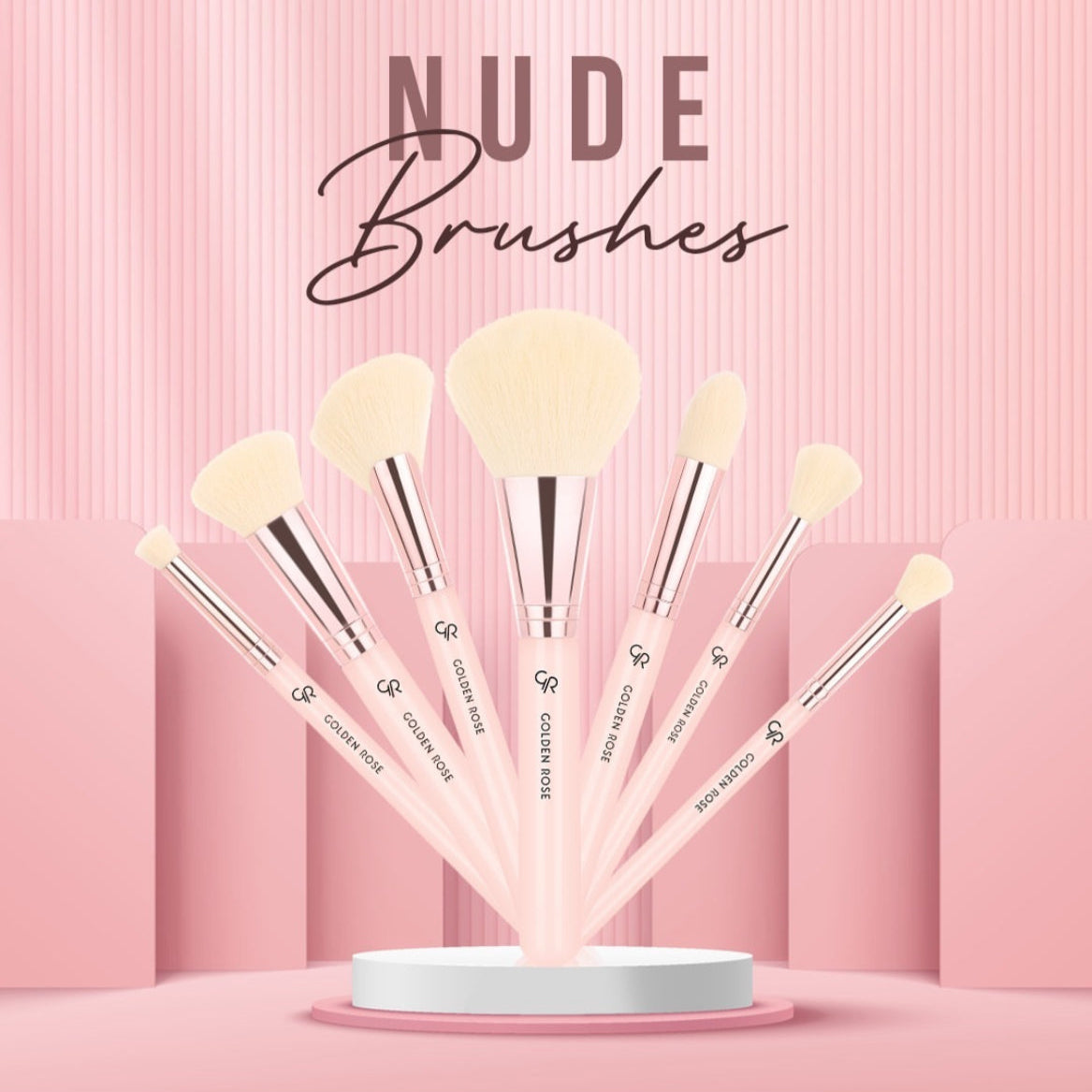 Nude Angeschrägter Contour Pinsel