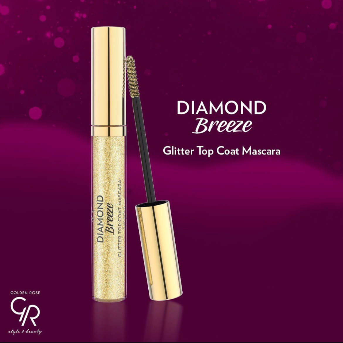 Wimperntusche - Diamond Breeze Glitter Top Coat Mascara