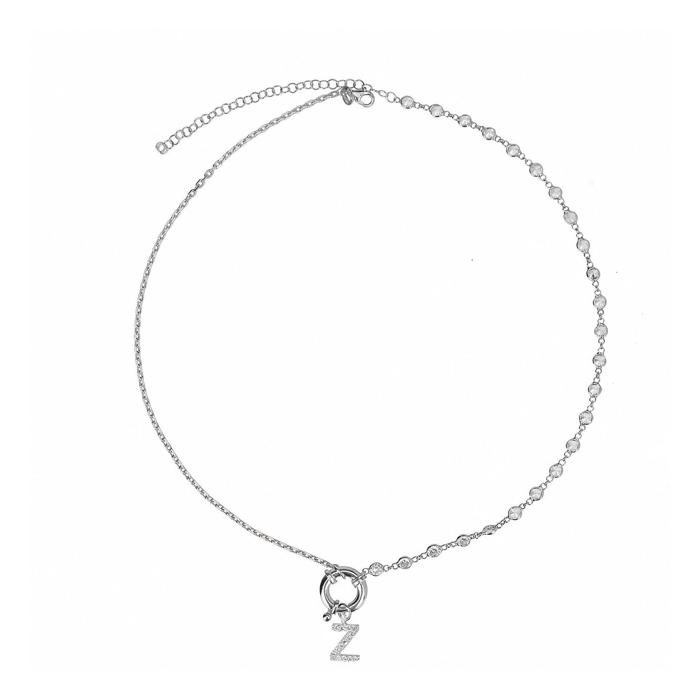 "Lock" Kette mit Buchstabe - ONYA