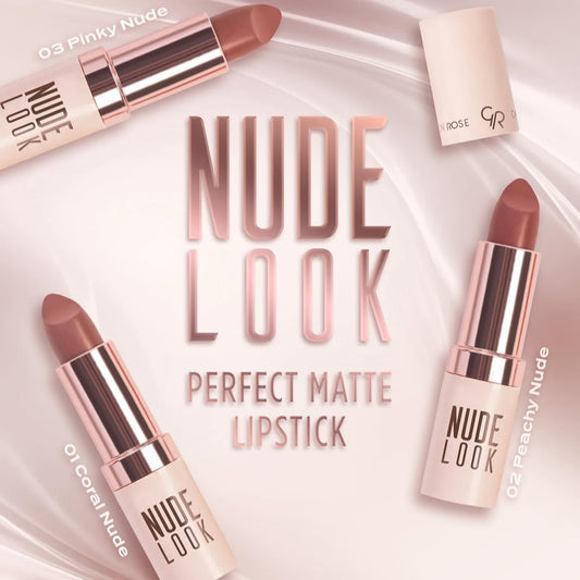 Coral Nude Glossy Lips Set