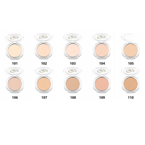Puder Gepresst Golden Rose