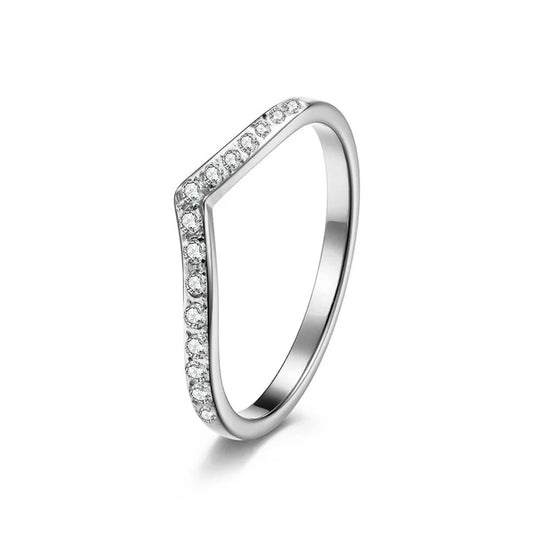 Ring Pavé Zirkonia
