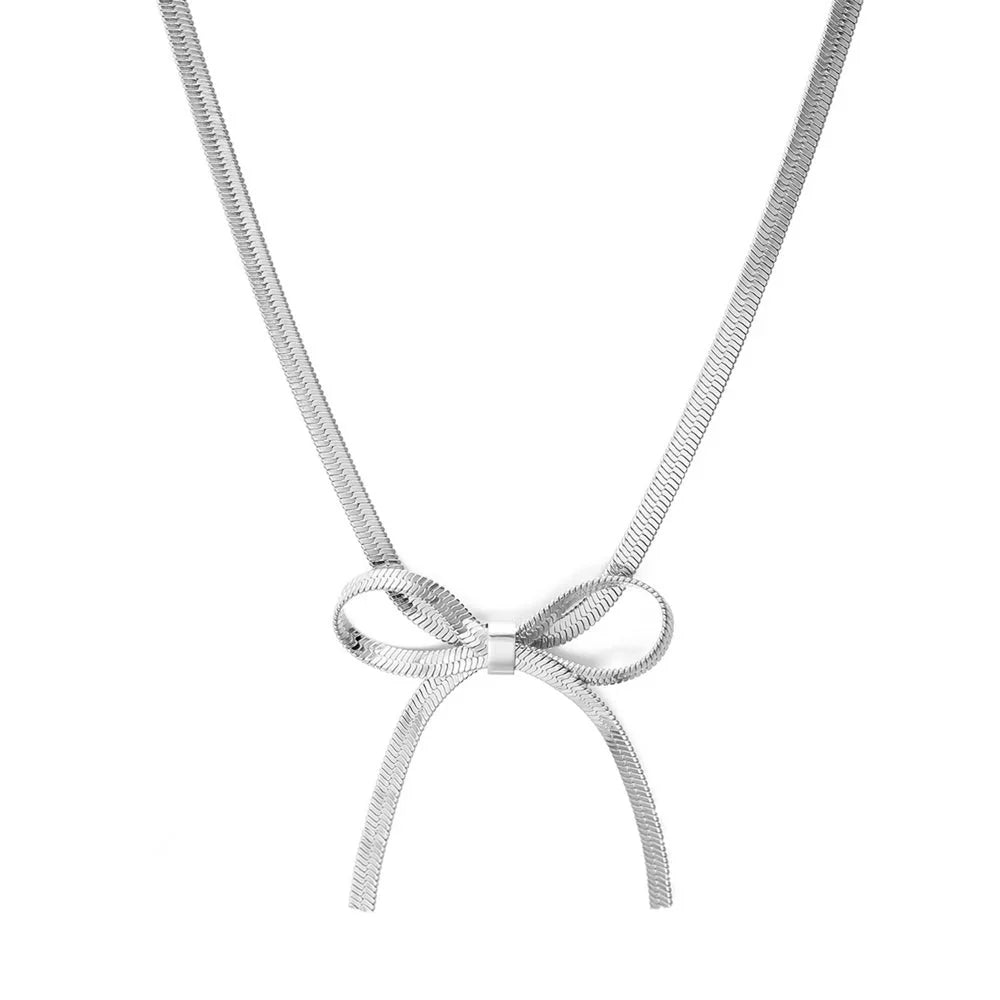 Halskette Snake Bow