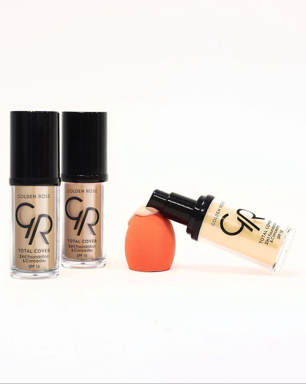 Foundation & Concealer 2in1 Make-Up Total Cover