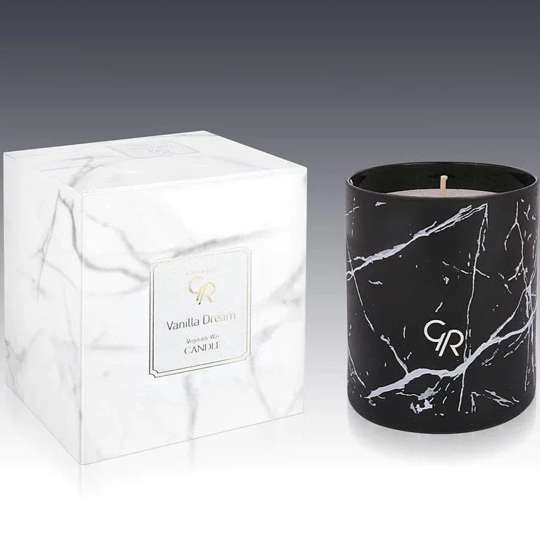 Design Duftkerze Golden Rose