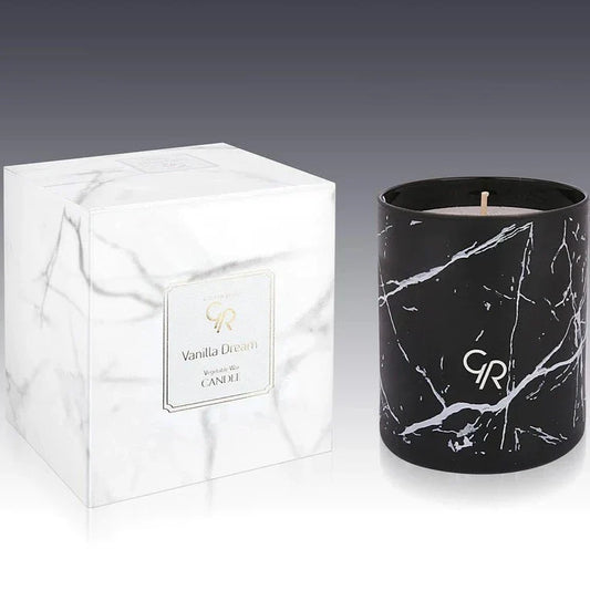 Design Duftkerze Golden Rose