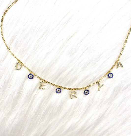 Fame Namenskette mit Nazar