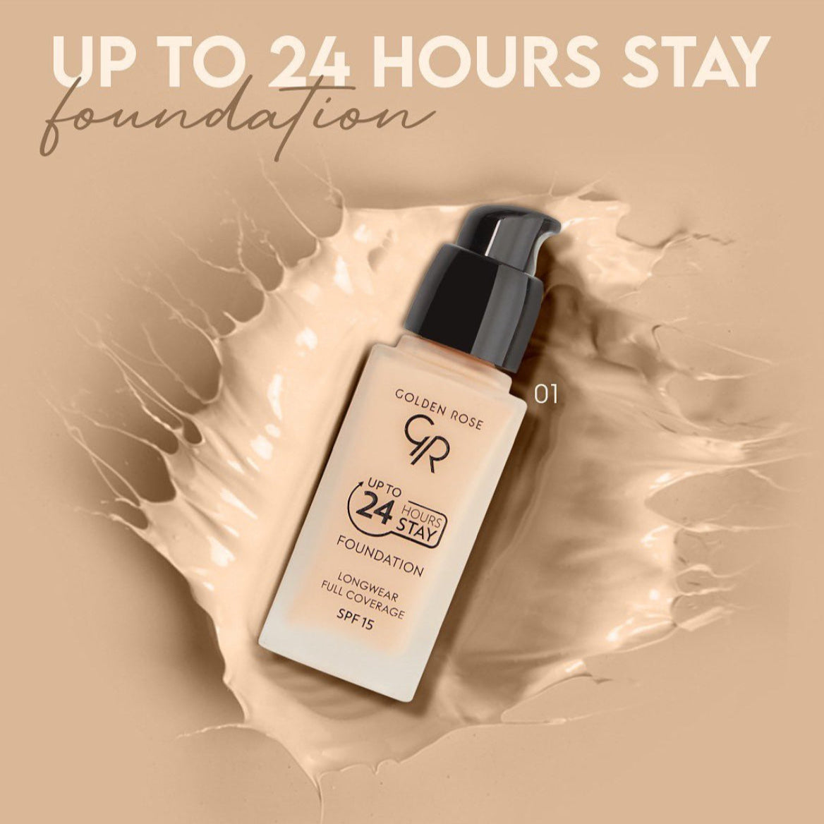 Make Up- 24 Hours Stay Foundation