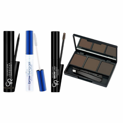 Deep Brown Augenbrauen Set