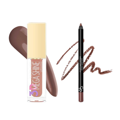 Lipliner und Lipgloss Set