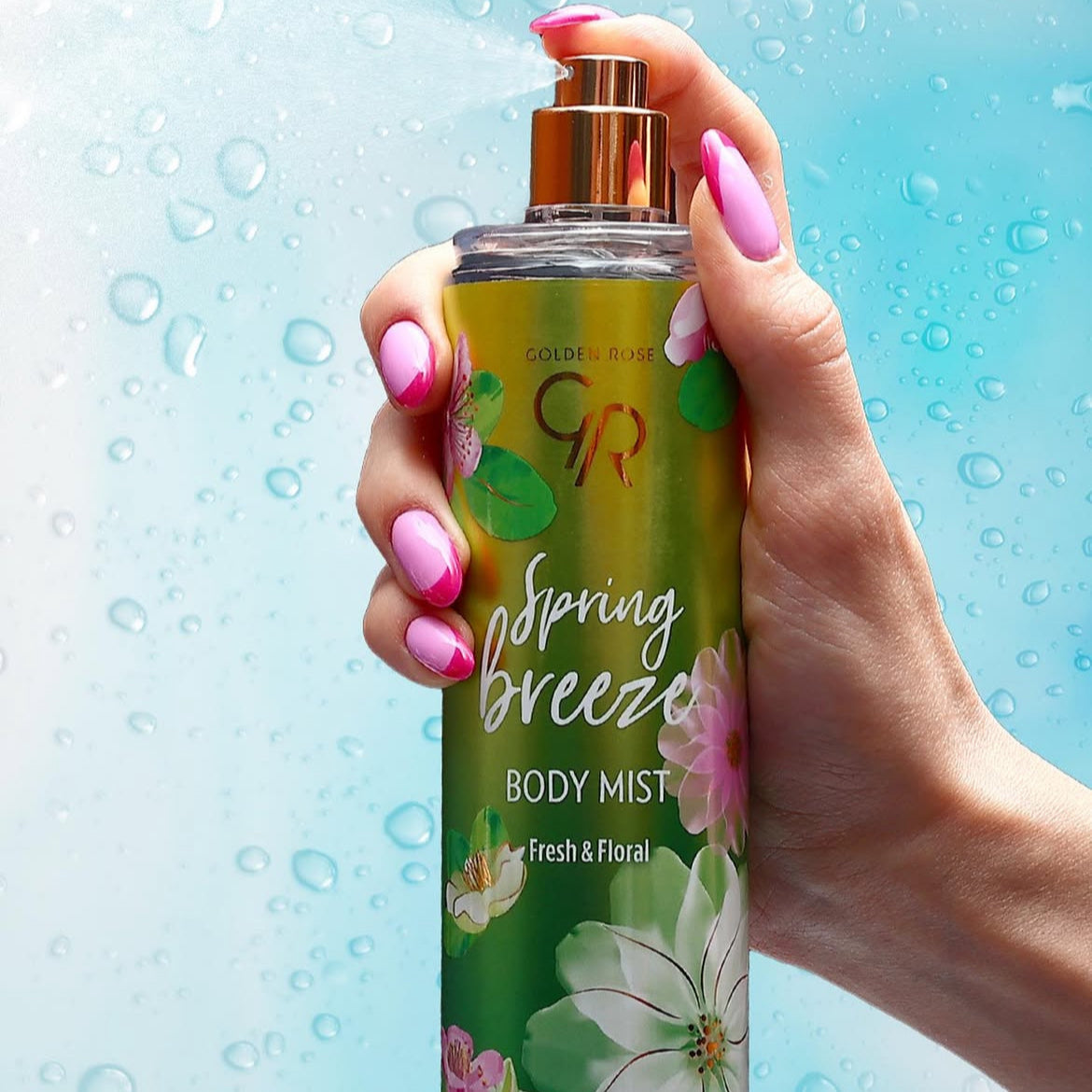 Body Spray Golden Rose