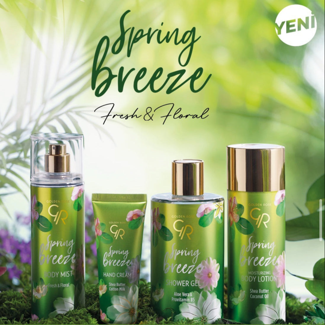 Body Lotion, Body Spray, Duschgel, Handcreme Set