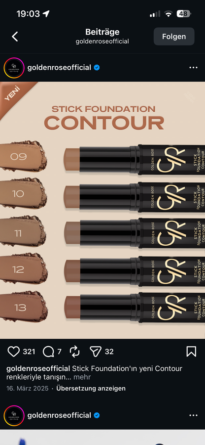 Stick Foundation / Contour