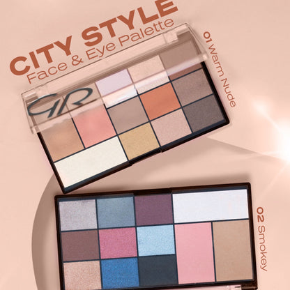 City Style Face & Eye Palette