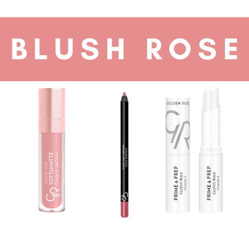 Blush Rose Matt Lips Set