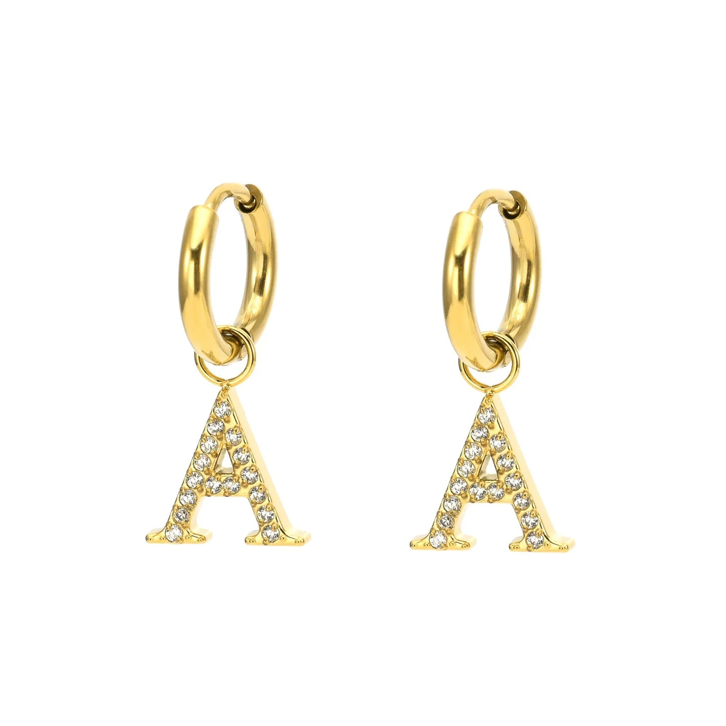 Ohrringe Buchstaben