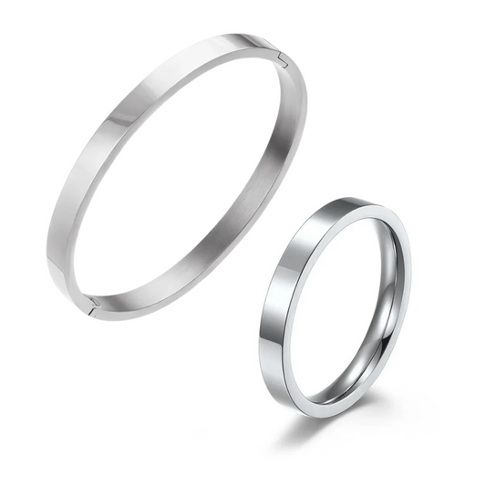 Armreif, Ring Clean Steel Set