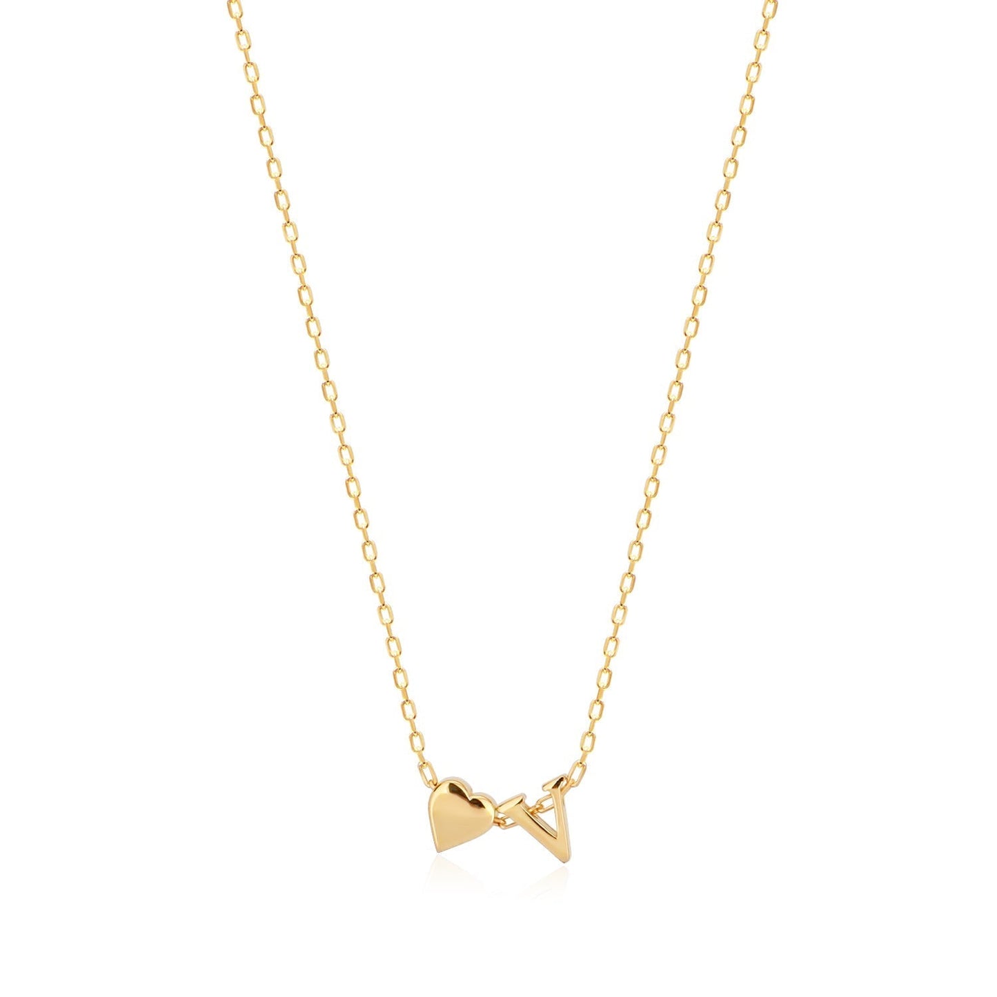 "Decent" Halskette mit Herz - ONYA