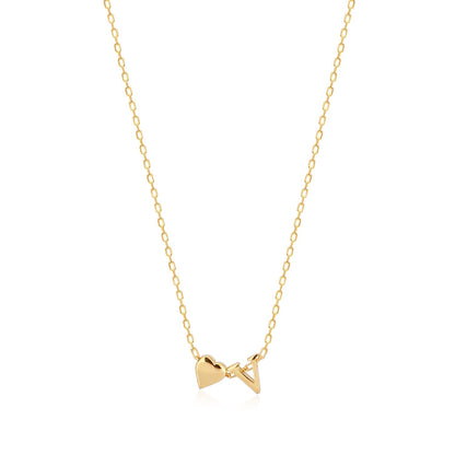 "Decent" Halskette mit Herz - ONYA