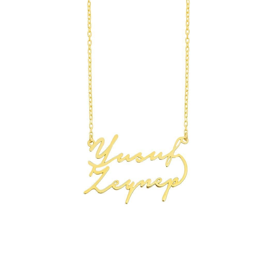 "Double Signature" Kette - ONYA