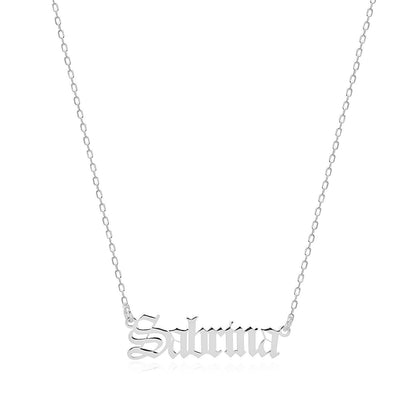 "Gothic" Namenskette - ONYA