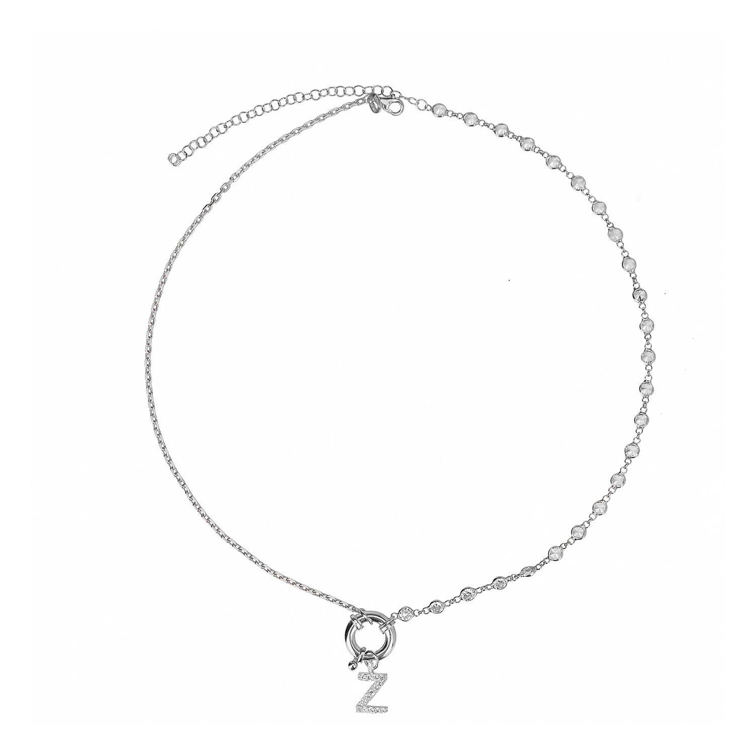 "Lock" Kette mit Buchstabe - ONYA