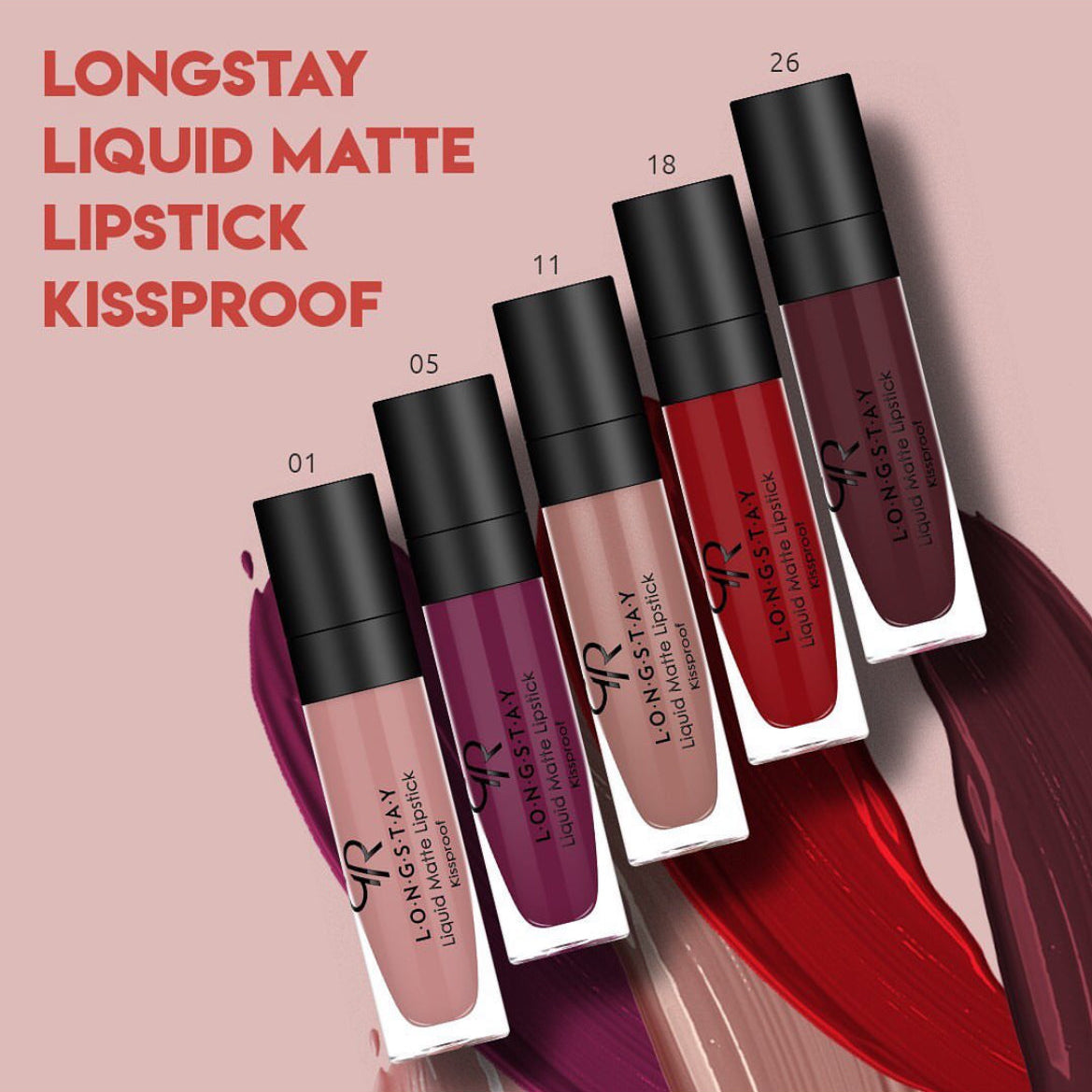 Flüssiger Lippenstift Matt Longstay GR
