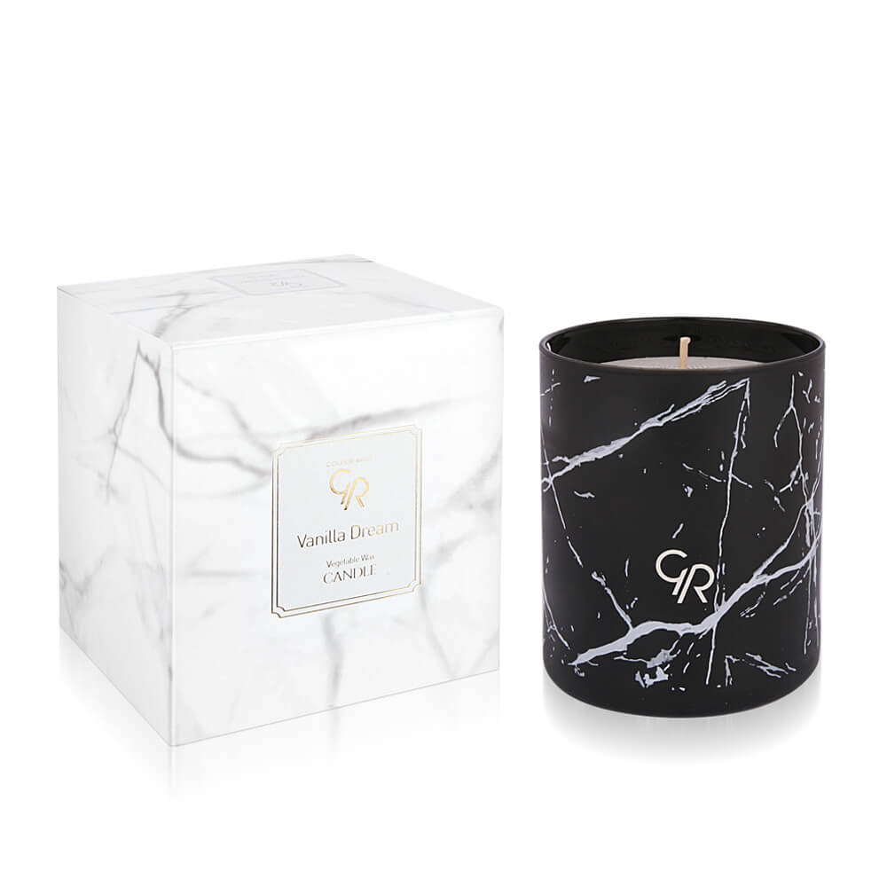 Design Duftkerze Golden Rose