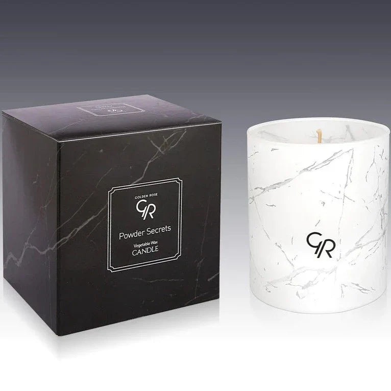 Design Duftkerze Golden Rose