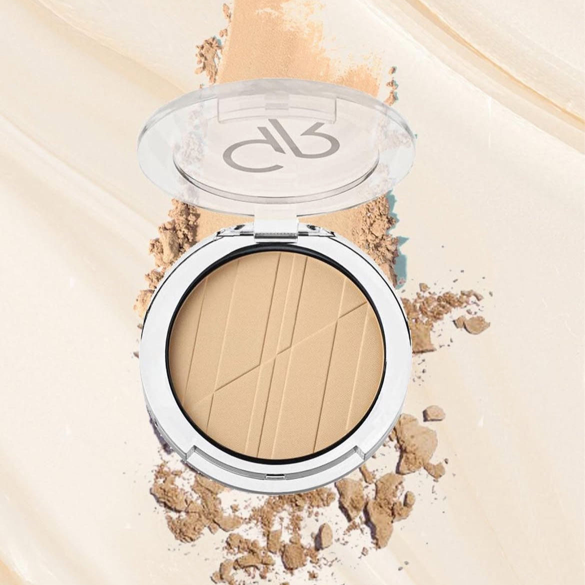 Puder Gepresst Golden Rose