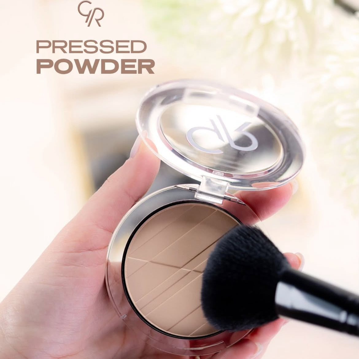 Puder Gepresst Golden Rose