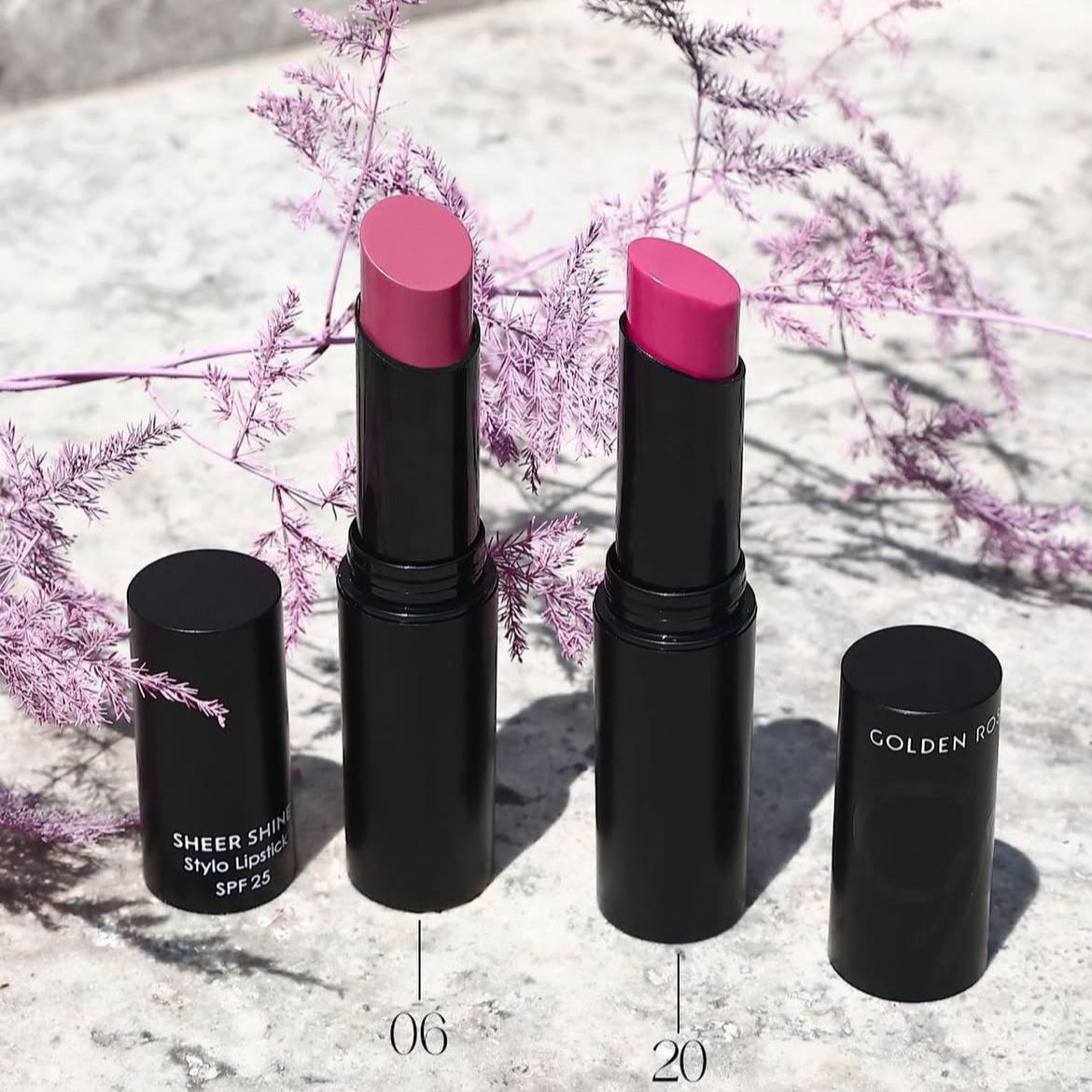 Lippenstift Sheer Shine Stylo Golden Rose