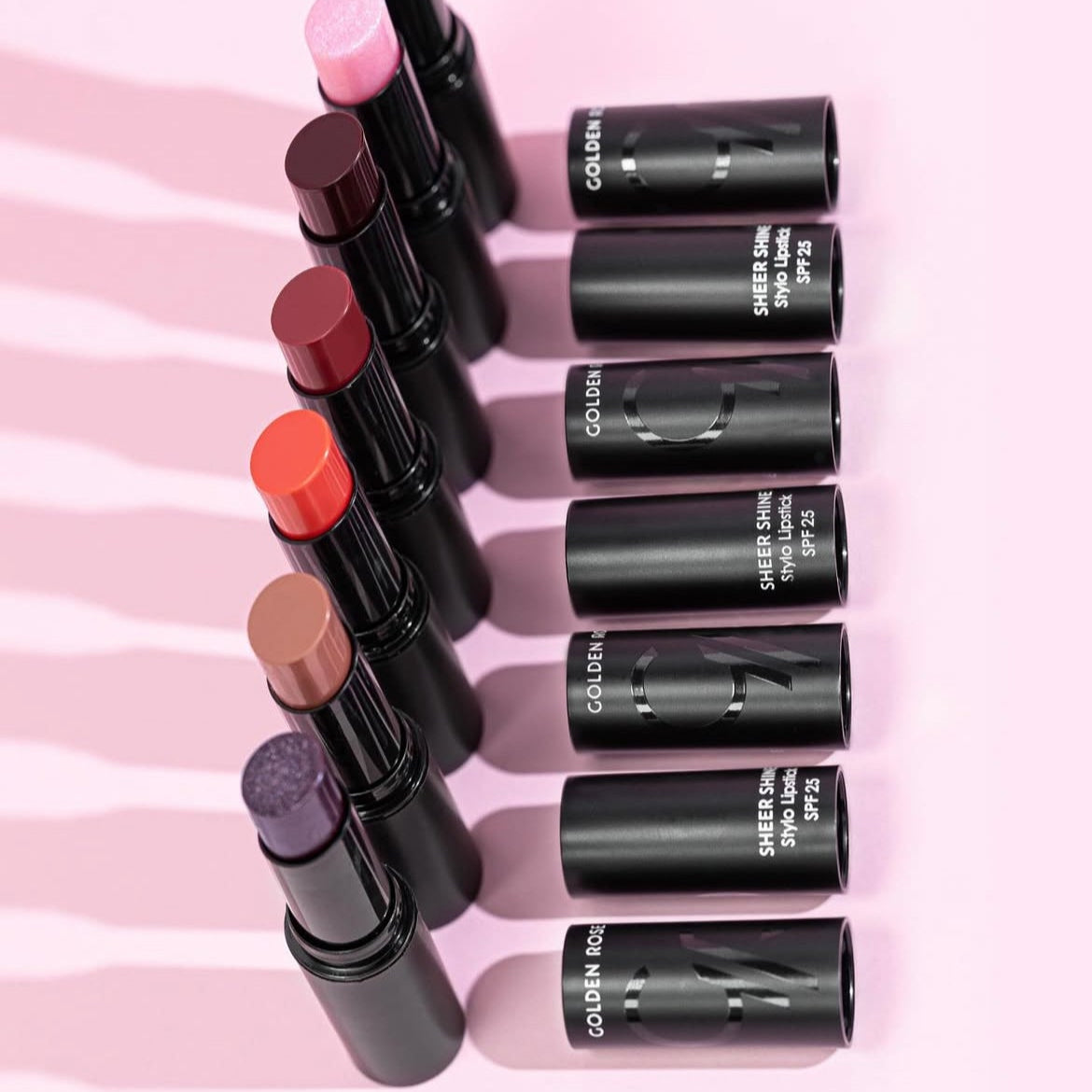Lippenstift Sheer Shine Stylo Golden Rose