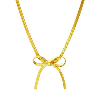 Halskette Snake Bow