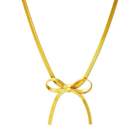 Halskette Snake Bow