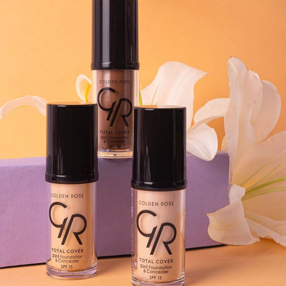 Foundation & Concealer 2in1 Make-Up Total Cover