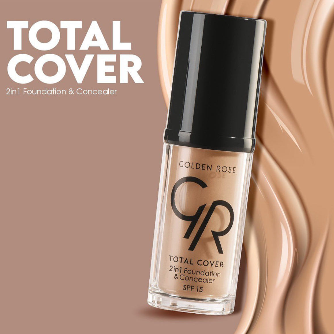 Foundation & Concealer 2in1 Make-Up Total Cover