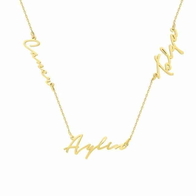 "Triple Signature" Kette - ONYA