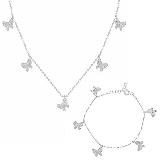 "Zircon Butterfly" Set - ONYA