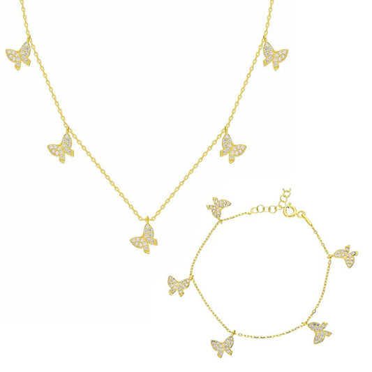"Zircon Butterfly" Set - ONYA